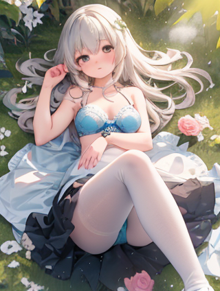 蓝色与花卉的梦幻组合：探索色彩与自然的和谐共生